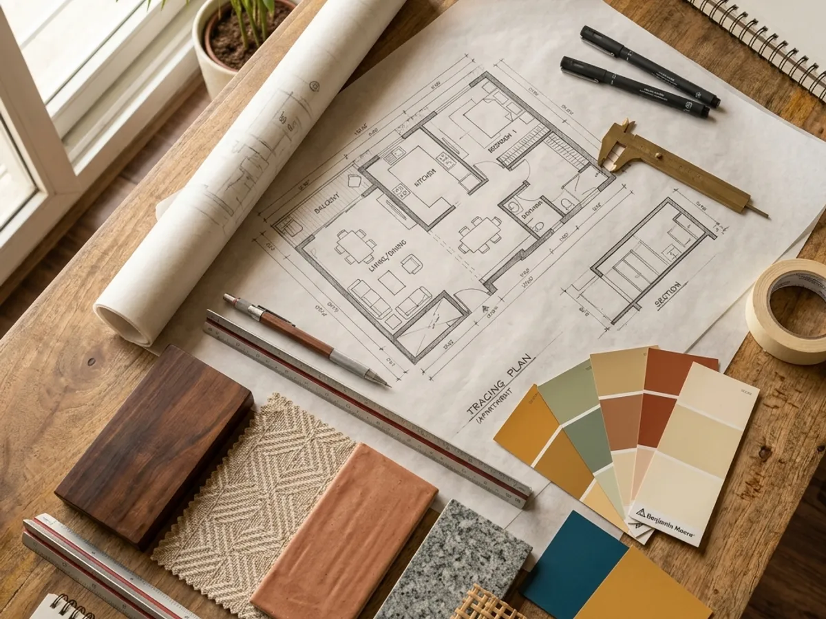 Interior space planning
